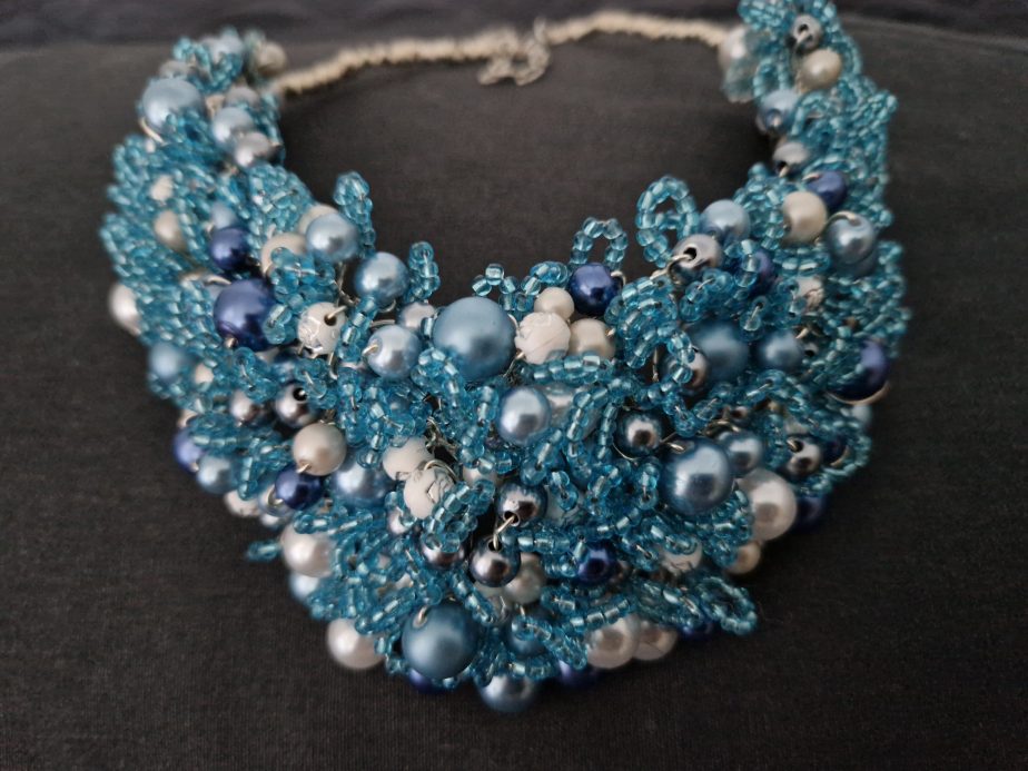 Halsband Blå/Grå - Bild 2