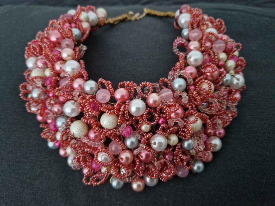 Halsband Rosa/Pastell - Bild 2